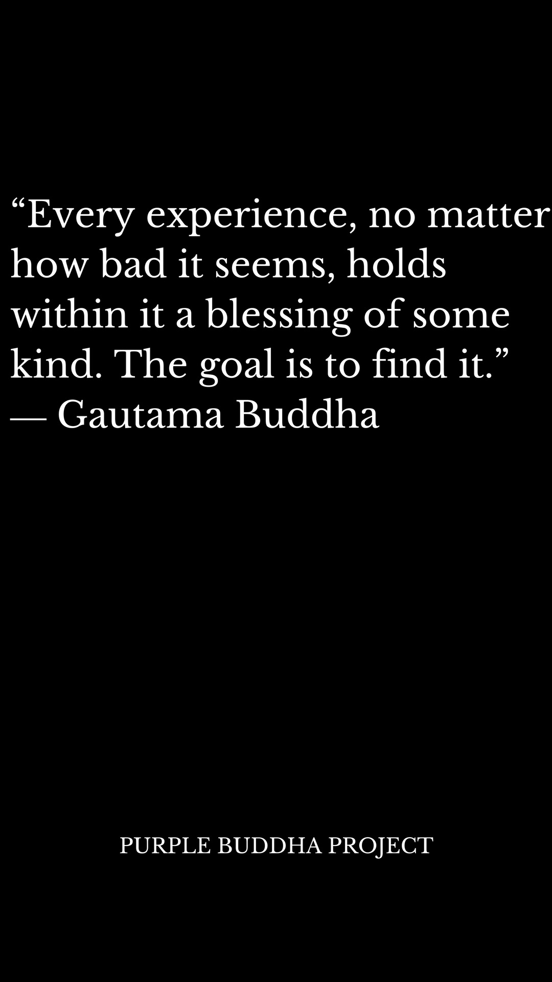 Purple Buddha project