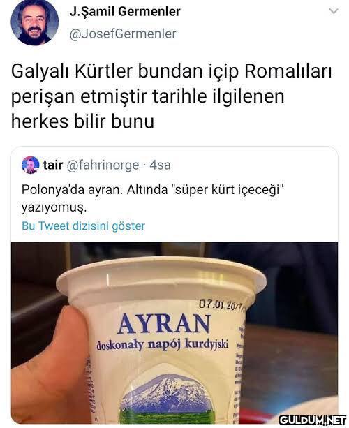 Galyalı Kürtler bundan...