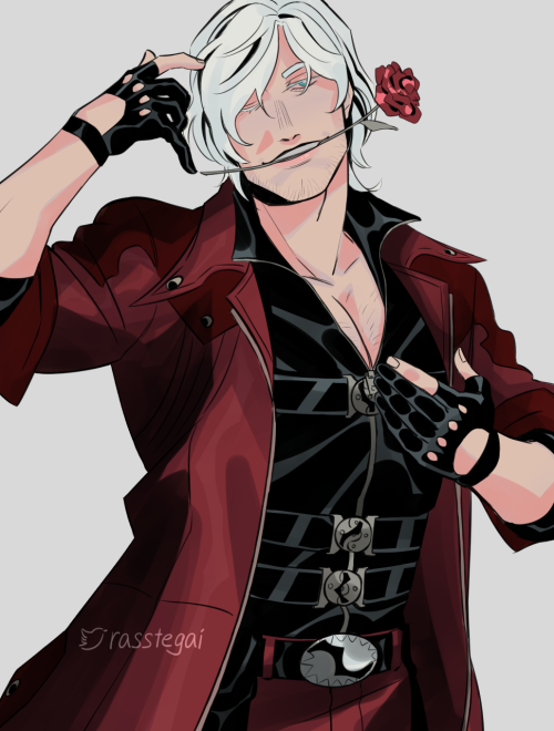 dante devil may cry i have feelings for you (art from 2019)