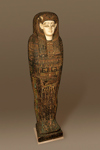 Coffin of Iset-Weret; Ptolemaic period, 305-30 B.C.