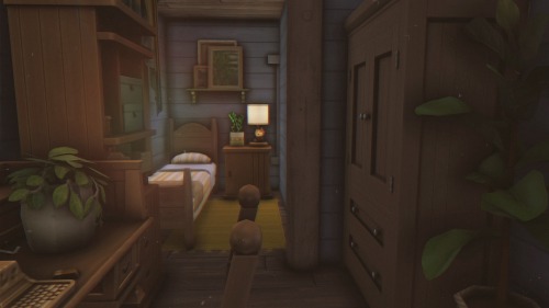 Forest Cabin On A Hill