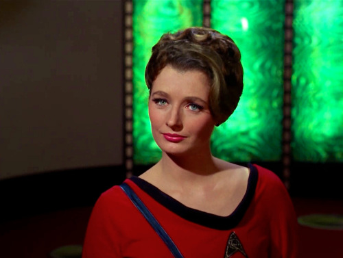 science-officer-spock:Doctor Ann Mulhall,  a 23rd century Starfleet li