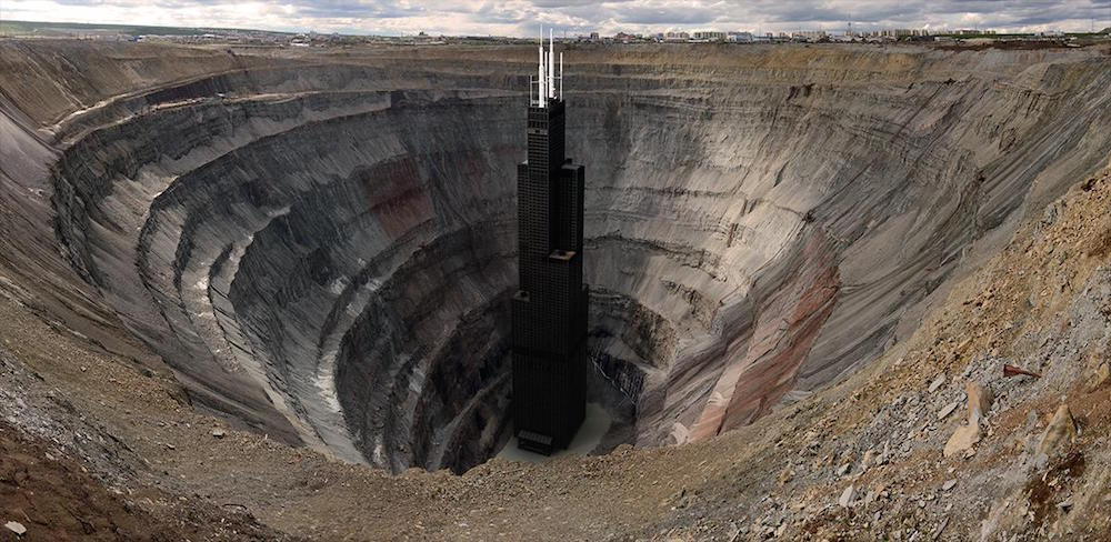 itscolossal:  A “Quick Perspective” on the Scale of the Manmade and Natural Marvels