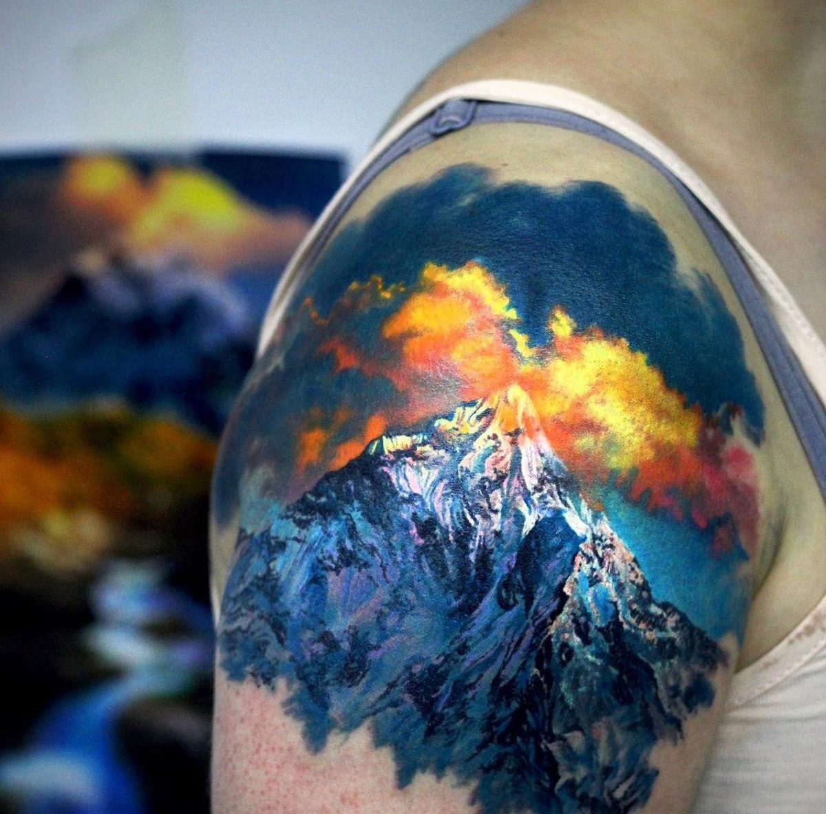 Tattoo Ideas  Mountain Tattoo 