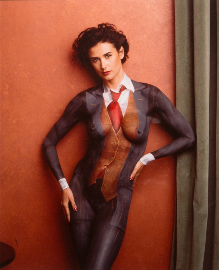 onlyoldphotography:  Annie Leibovitz : Demi Moore, Los Angeles, California, 1992.