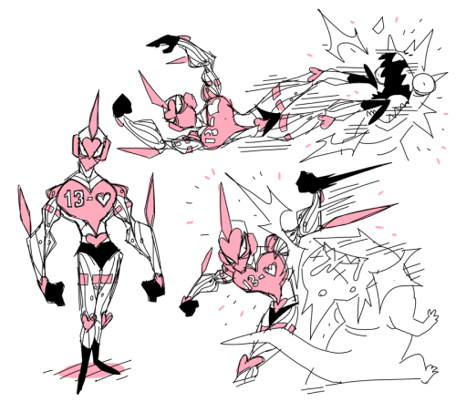 droolingdemon:kicking around an idea about humanity making giant wrestle mecha to fight against gian
