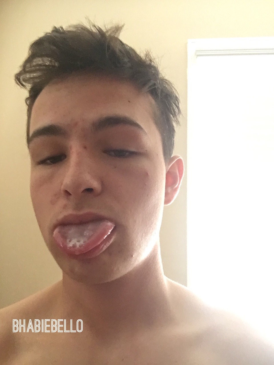 bhabiebello:  Tristan, made him eat his cum