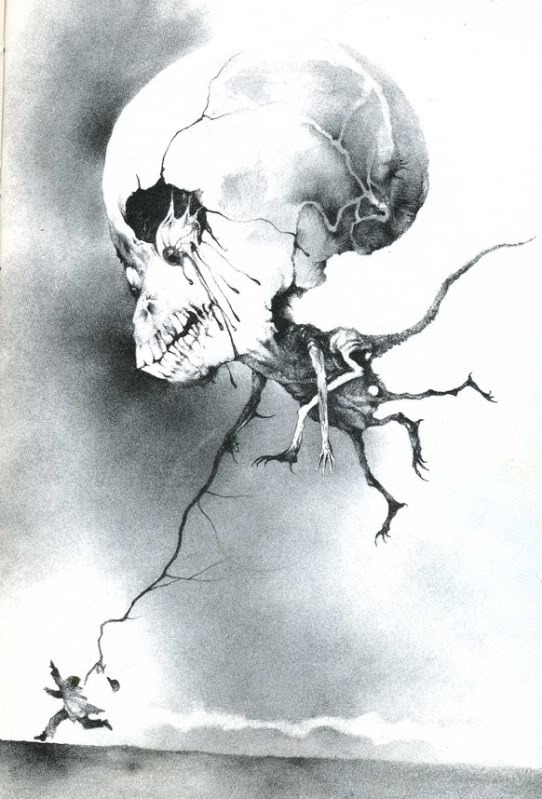 datcatwhatcameback:   Gammell illustrations from ‘Scary Stories to Tell in the