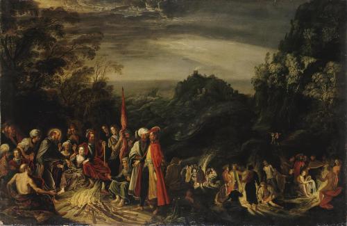Miracle of St. Paul on the Island of Malta, David Teniers the Elder, between 1620 and 1623