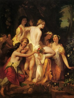 paintingispoetry: Auguste-Barthélemy Glaize, Le sang de Vénus, 1845