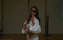 vhs-ninja:     Christina Lindberg in They Call Her One Eye (1974).