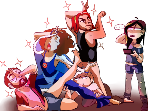 buttelf:  draw the squad feat. fab grumps