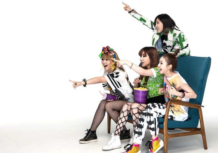 South Korean girl group 2NE1