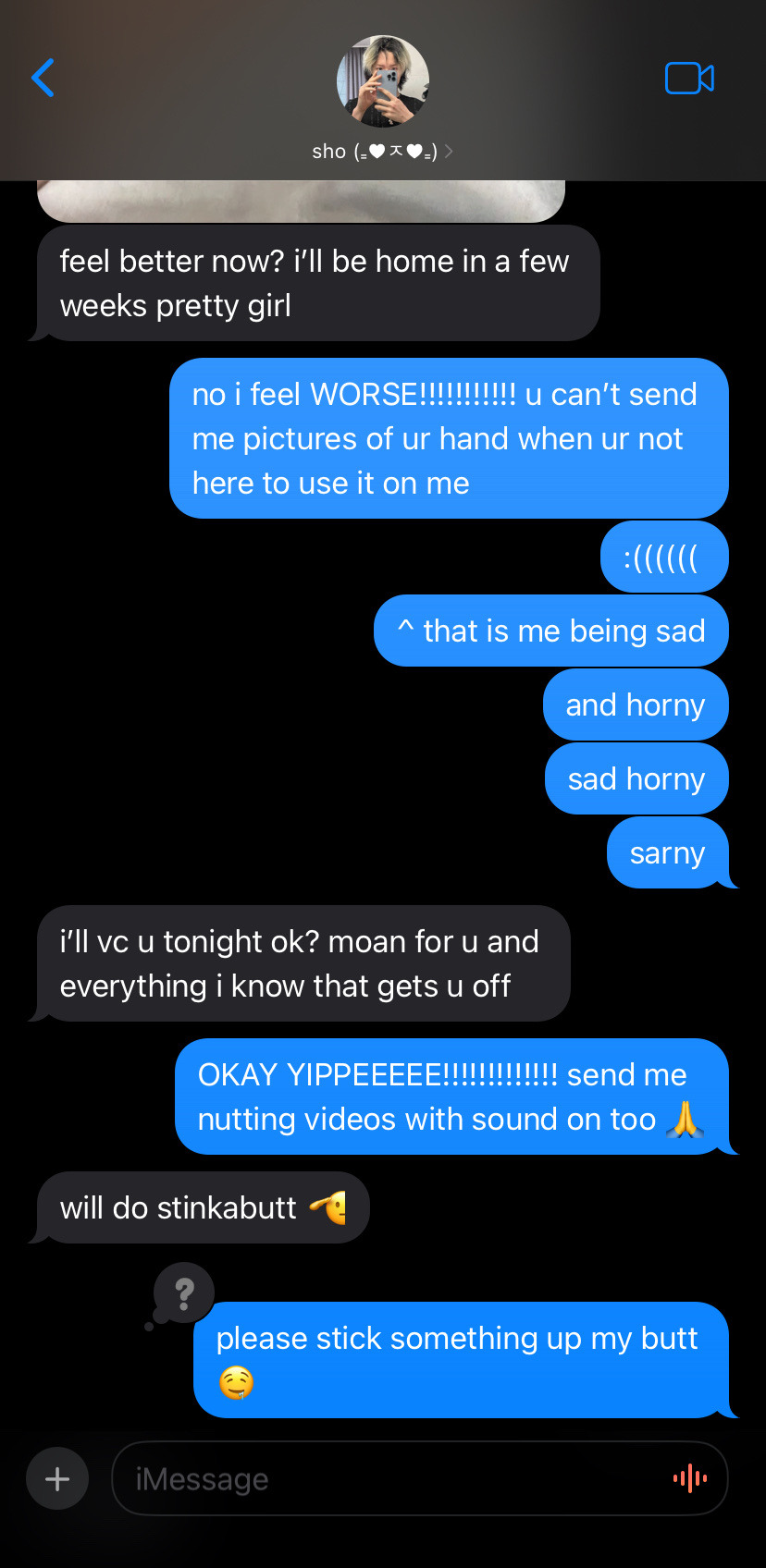 UR TEXT POVS R ALWAYS FIRE Do You Think You Could Do A Nsfw Shota Pretty Pretty Please -