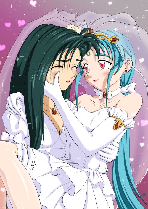 Merry Christmas all!By my dear friend Neko!  Not all brides can walk to the altar to their Tenchi, s