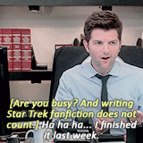 halpurts:ben wyatt + being relatable➥requested by ladjsif