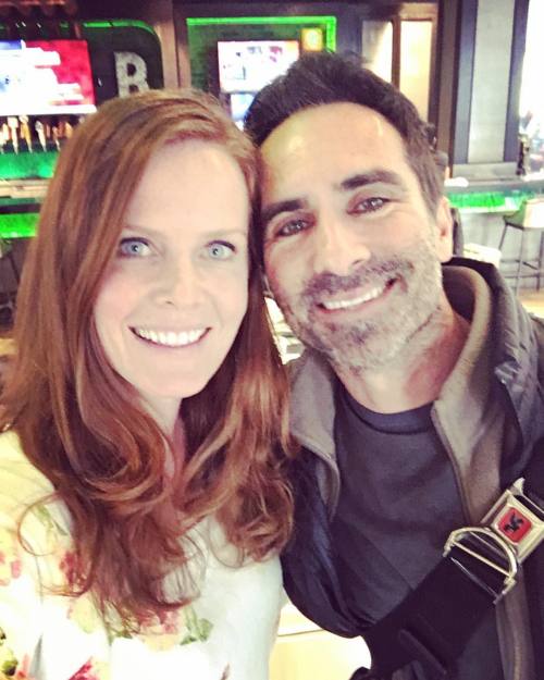 When fandoms COLLIDE! Oh hi @nestorcarbonell It’s a #Lost reunion at the airport today! @insid