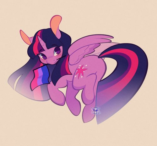 mediumsizetex:bi twi by  leapinglambs  