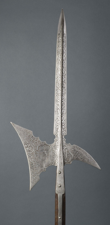 State Halberd for the Trabanten Guard of an Archduke of Austria, 1578.from The Philadelphia Museum o