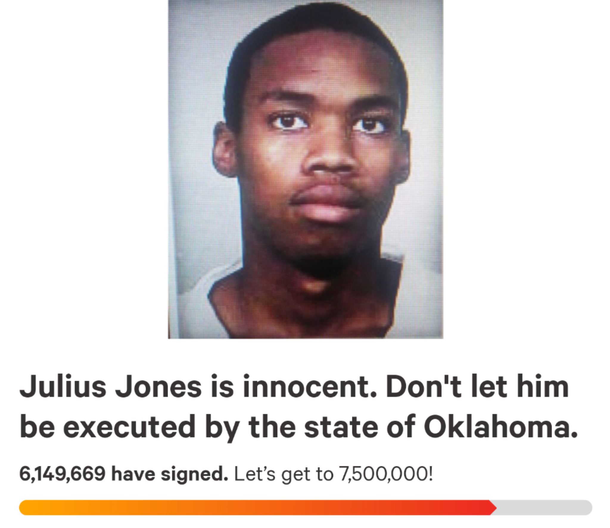 justice for julius jones.com justice for julius jones.com