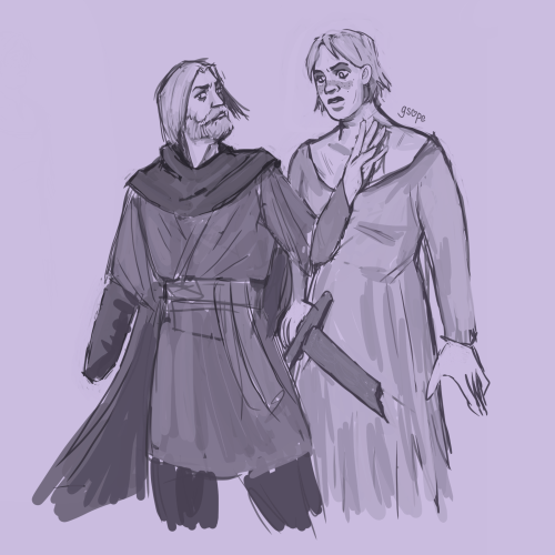 Some Sketches With My Beloved Jaime And Brienne