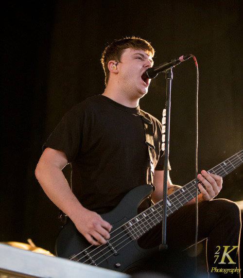 Of Mice &amp; Men playing their first date on the 2014 Vans Warped Tour at Darien Lakes Performi