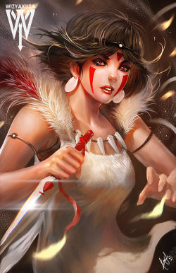 mickyyyyy:  Princess Mononoke by wizyakuza