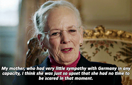 everythingroyalty:Queen Margrethe II of Denmark tells the story of her mother Queen Ingrid’s r