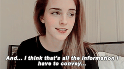 emmawayson: Other than just to say thank you so much for all of your support and
