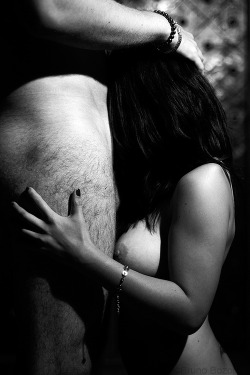 deliciously-deviant:  submissiveinclination:  Because it centers me…  Always. And, as much as I know it will happen, I’m still so deeply relieved every time my brain lets go and I lean against him in surrender. So patiently he waits. 