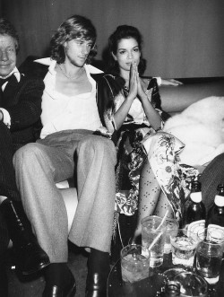 whenwewerecool:  Bjorn Borg and Bianca Jagger at Studio 54, 1978. 