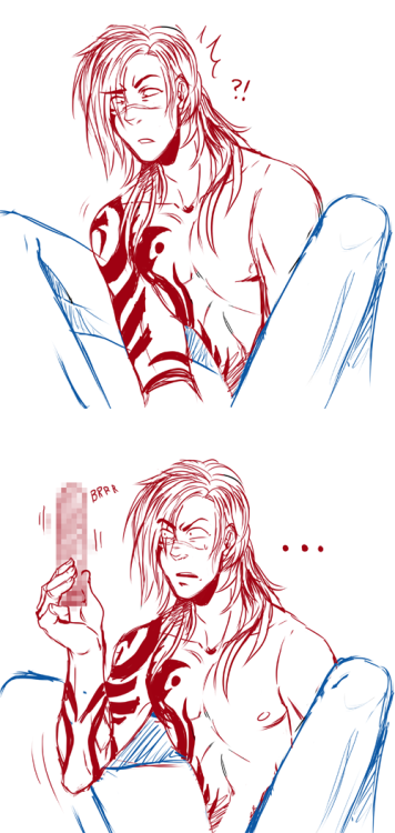 beniseragaki:  madelezabeth:  LONG NSFW POST IM SORRYBased on a conversation with beniseraki wherein Sly’s special talent is using his ass as a pocket. He’s real fuckin proud and doesn’t seem to understand why most people are repulsed by it.Also