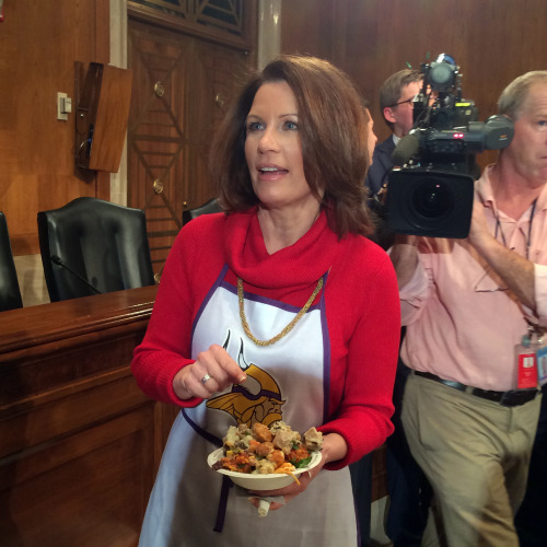 Today was the 4th annual congressional hot dish competition. All 10 members of the Minnesota Delegat