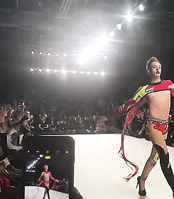dorkyshidae:  Bebe, Detox, Gia, Laganja, Milk and Sasha walking for Marco Marco at