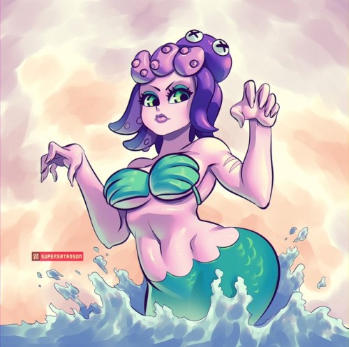 supersatansister:  Cala Maria (Cuphead)Spooky mermaid of the week!