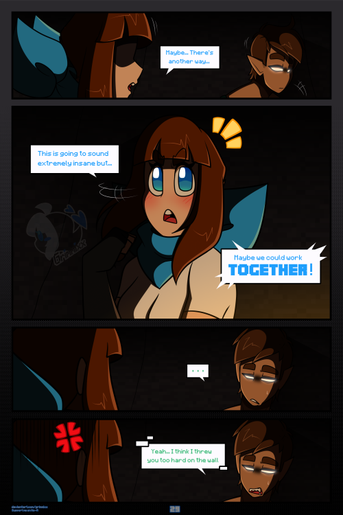 :Minecraft: Skyes Journey Chapter 2 - Agreement- Page 29: