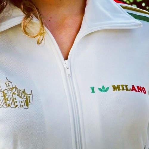 The Adidas Originals I Love Milano City Track Top by EnLawded.com