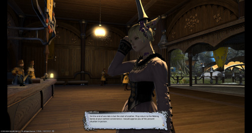 Im Trying To Collect All Of The Times Minfilia Asks Me To Pray Return So I Can Dig Them Up During Endwalker