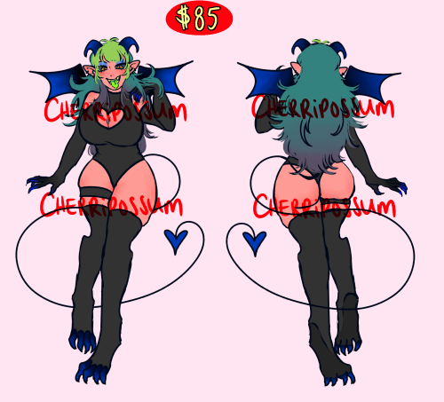  Succubus Adopt for sale for $85 USD!!Buyer will get an extra image with color palette.Price can be 