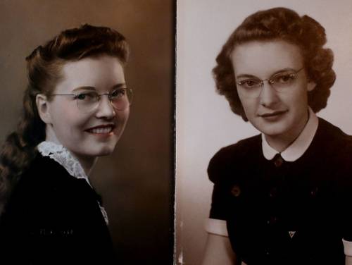 gendzl: femaleintimacy: Iowa women in love for 72 years wed Vivian was a farm girl near Creston. Non