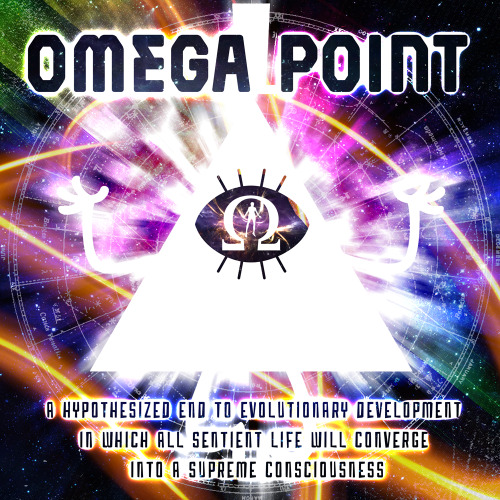 Making up lost time with #OEDraw 9/15:OMEGA POINT: Theol. A hypothesized end to evolutionary develop