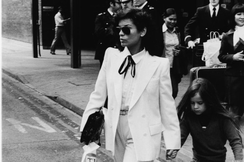 chanelbagsandcigarettedrags:  Bianca Jagger, 1970’s