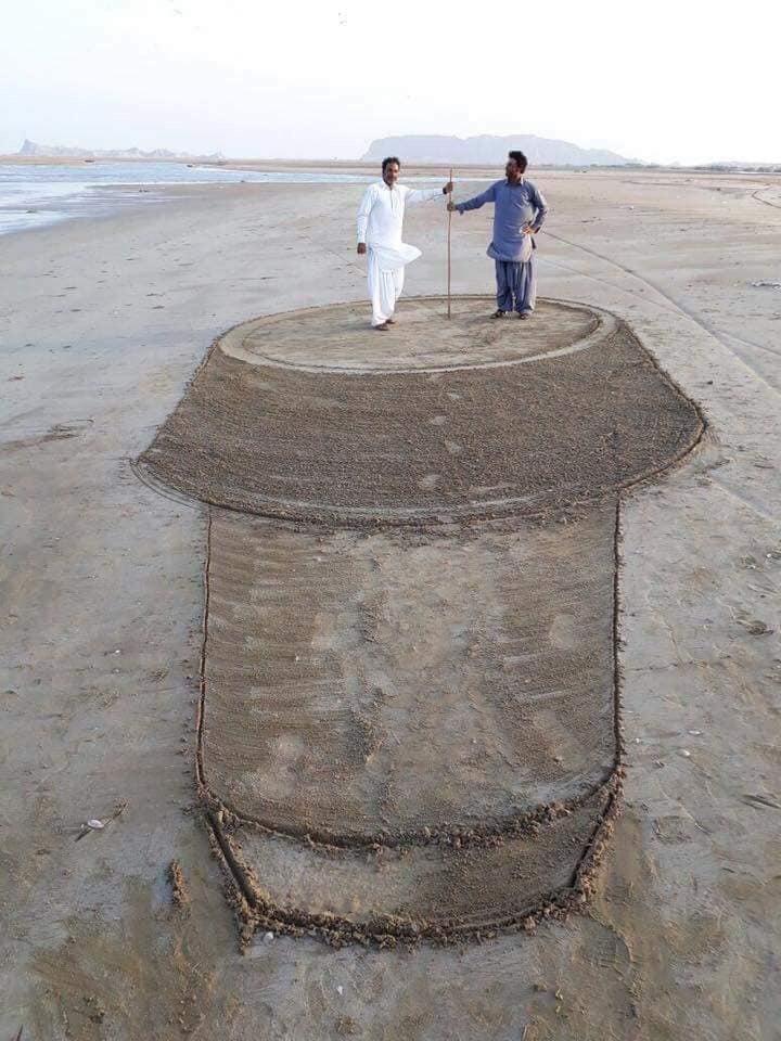 surbeat: A 3D Sand Artist from Balochistan, Pakistan.  