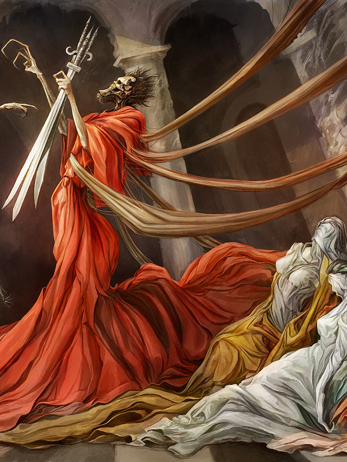cyberclays:   Oath of Horatii  - by  Alexandre Chaudret  “Reinterpretation of