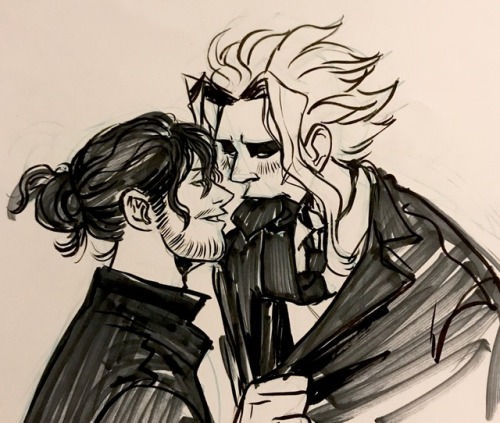 Erasermight content. A lot of these are totally based on @demyrie ’s fic.