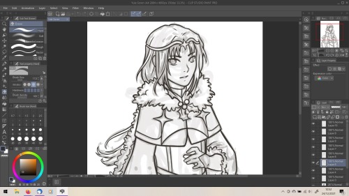 If Fire Emblem Heroes won’t give me a Winter Soren Alt than I’m just going to have to make my own :)