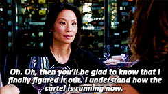 Joan Watson + Casually Confronting Criminal Masterminds