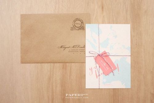 Paperi & Co. | Travel Inspired Invitation