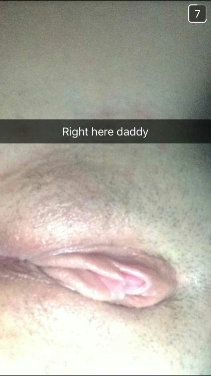 girlsgonesnapchat:  Her pretty pink pussy 😍