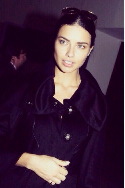 theyloveadriana:  Adriana After a Givenchy Show 